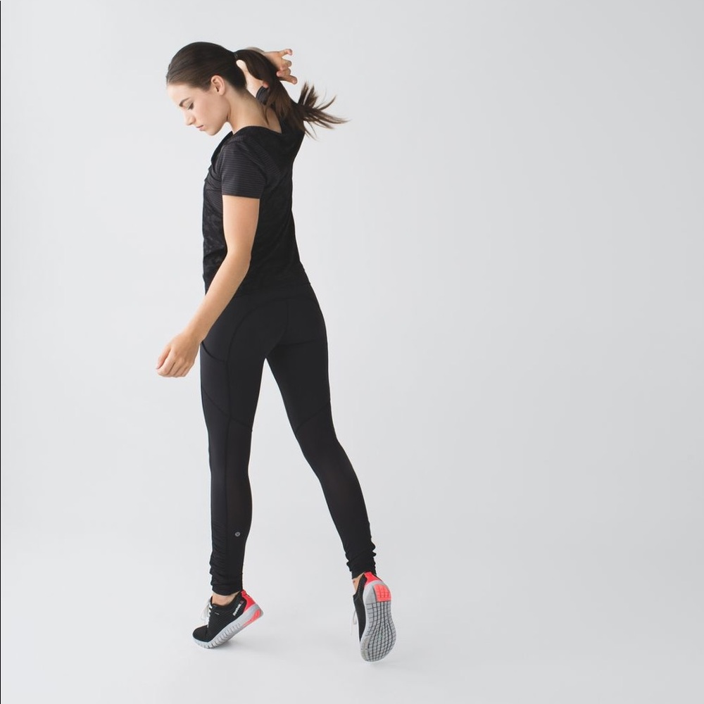 Lululemon Speed Tight III *Luxtreme (Mesh) in 
Black. Size 6. Pristine Condition